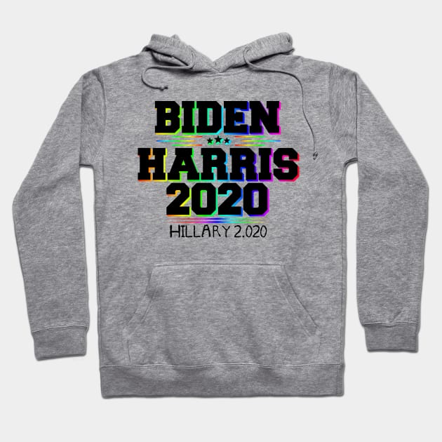 Biden Harris Political Satire Campaign Hoodie by CharJens